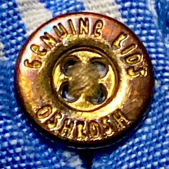 Genuine Kids by OshKosh 4T Blue Polka Dot Cutout Bowback Cottagecore Sundress - Picture 8 of 8